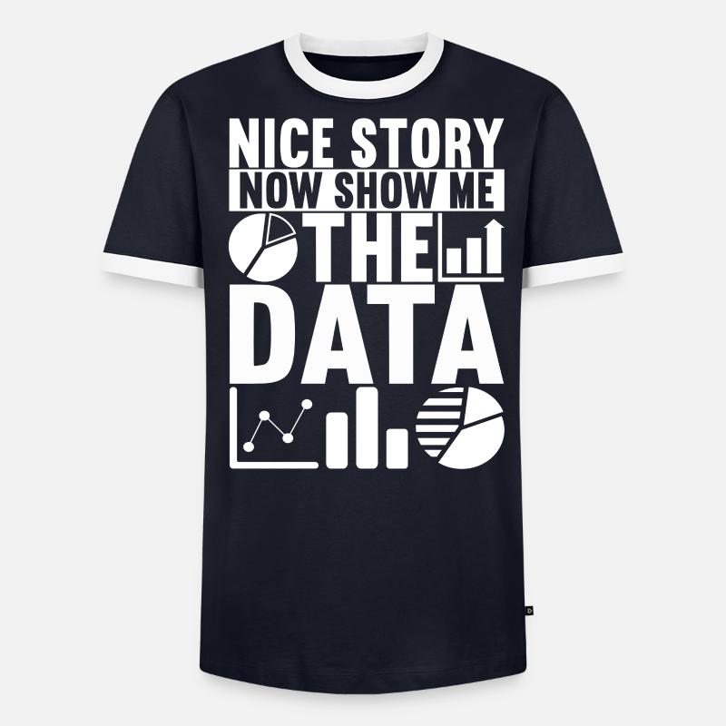 Data Scientist Data Analyst - Men's Ringer Shirt - undefined