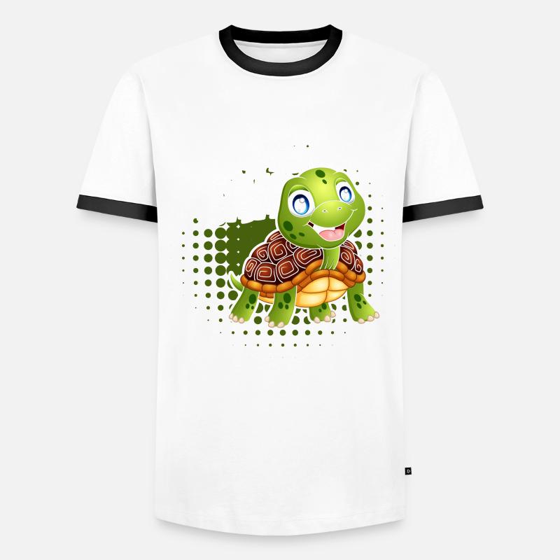 Shell Yeah Männer Kontrast-T-Shirt