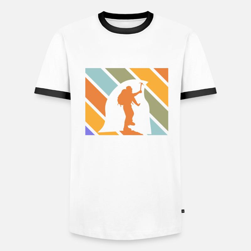 Cave Exploring Cave Caving Caving Cave Men's Ringer Shirt