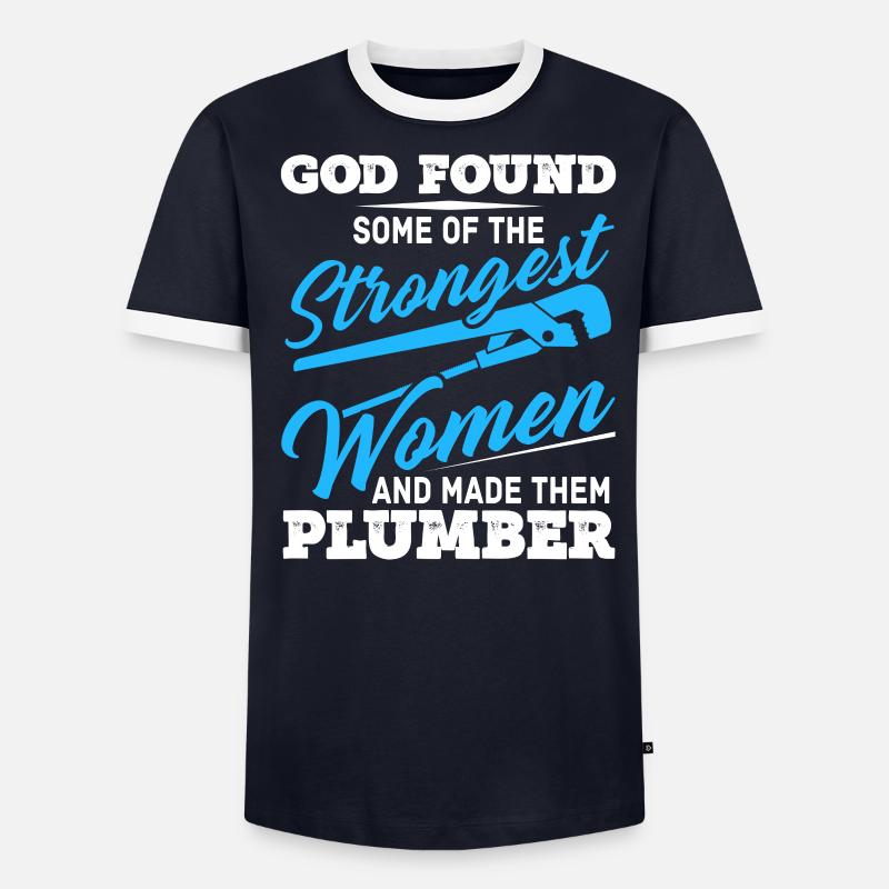Plumbers Pipefitter Pipefitting - Men's Ringer Shirt - undefined