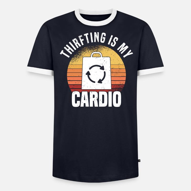 Secondhandladen Secondhand Öko Hipster Gebraucht - Männer Kontrast-T-Shirt - undefined
