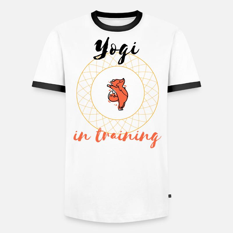 Yogi in training Men's Ringer Shirt