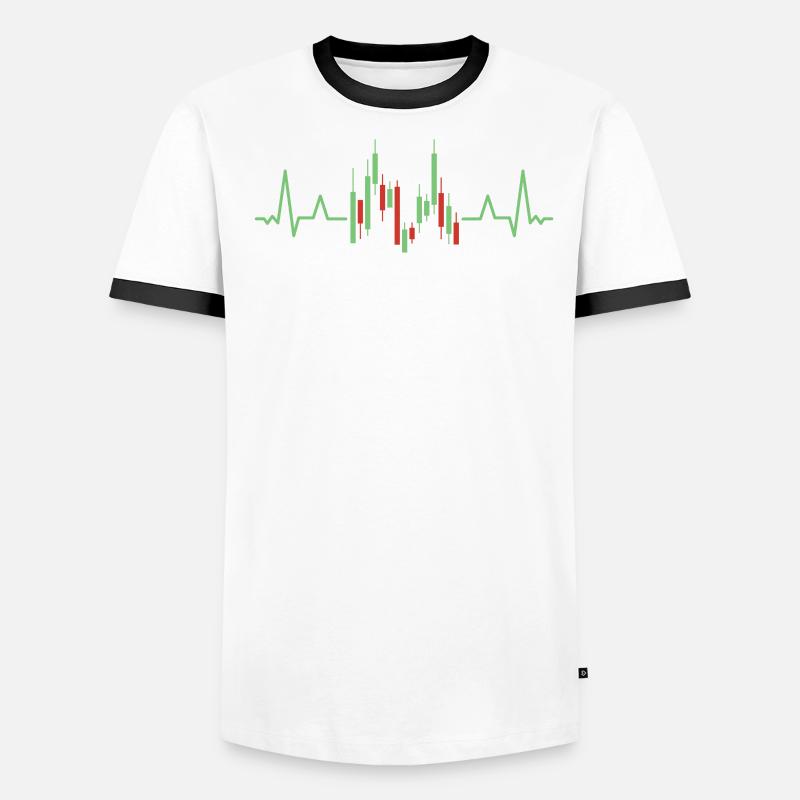 Cryptocurrency Trader Crypto Crypto Trader Men's Ringer Shirt