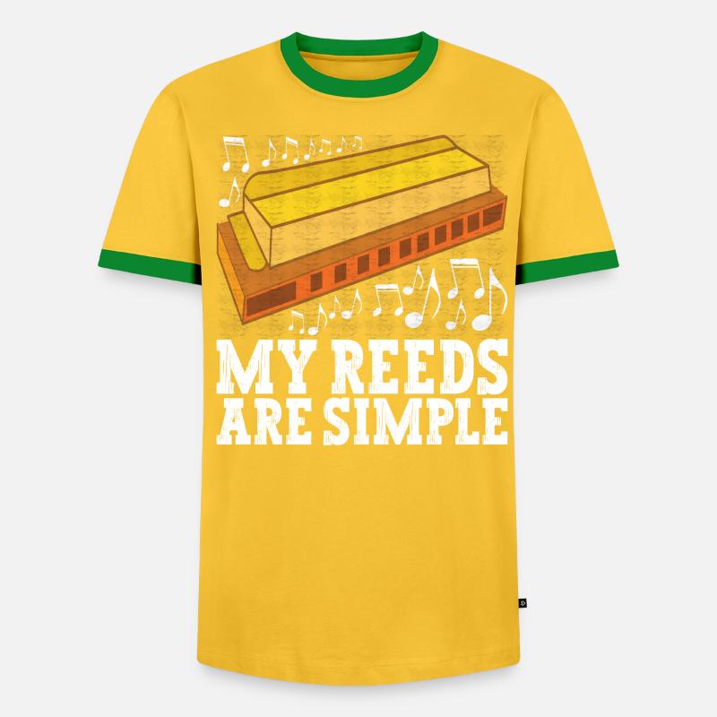 Harmonica Harmonica - Men's Ringer Shirt - undefined