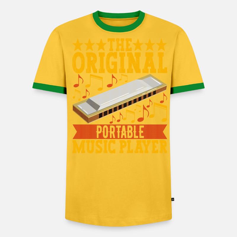 Harmonica Harmonica - Men's Ringer Shirt - undefined