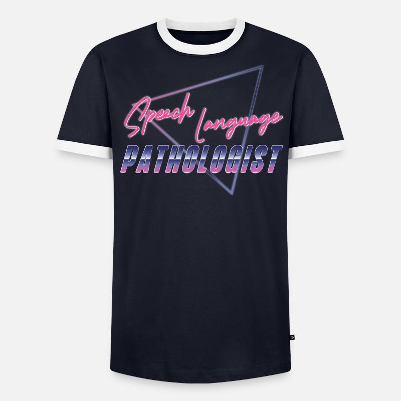 Speech Therapist Therapy Assistant Männer Kontrast-T-Shirt