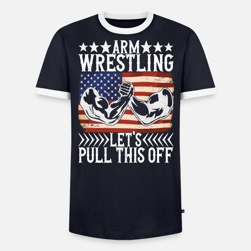 Bras de fer Bras de fer T-shirt contrasté Homme