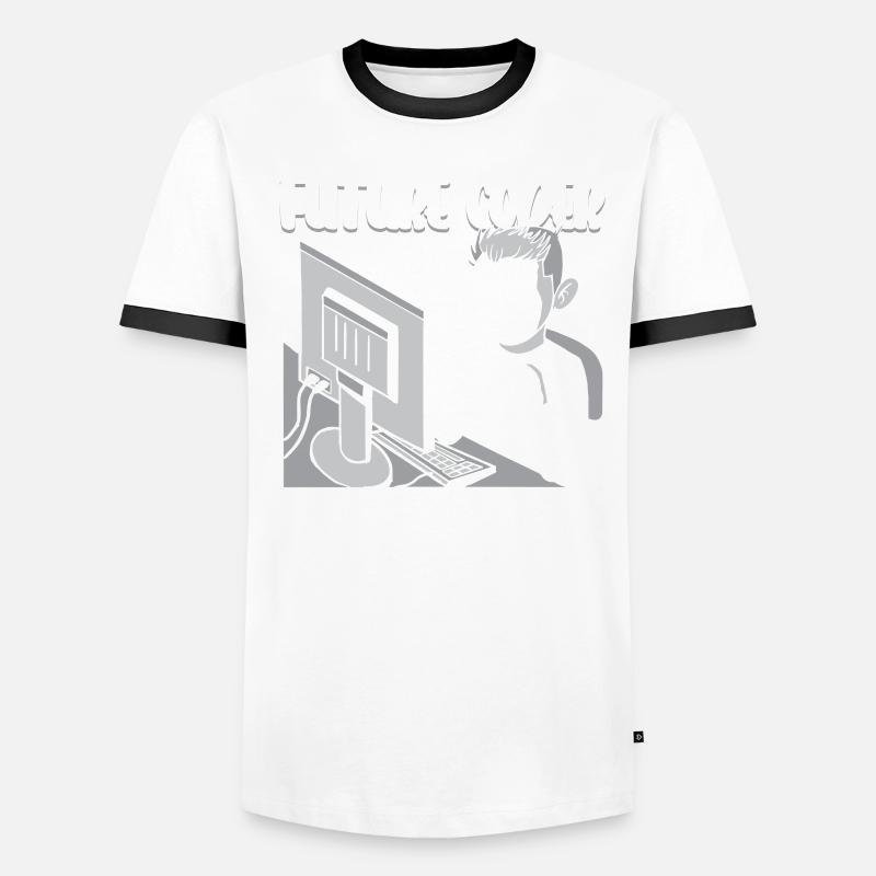 Future Coder IT Student Programmer Coding Men's Ringer Shirt