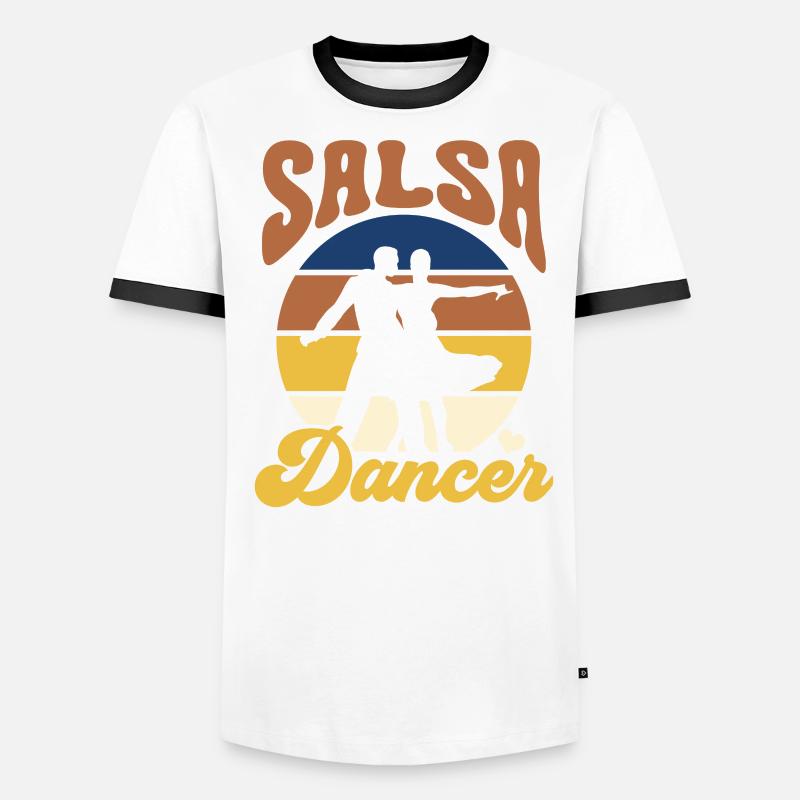 Salsa Dancer Dancing Hobby Dance Men's Ringer Shirt