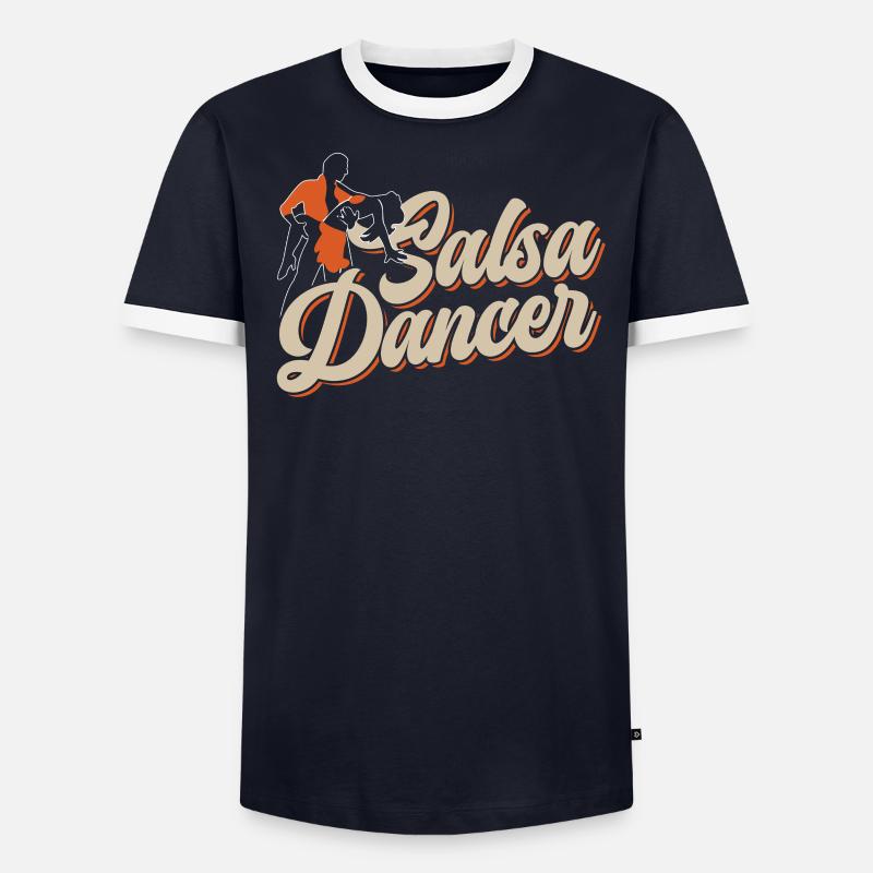 Danseur de salsa Hobby Dance Danse T-shirt contrasté Homme
