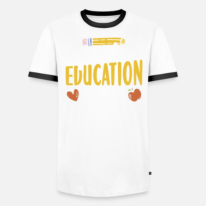Équipe d’éducation spécialisée Profession d’enseignant Éducation spécialisée T-shirt contrasté Homme