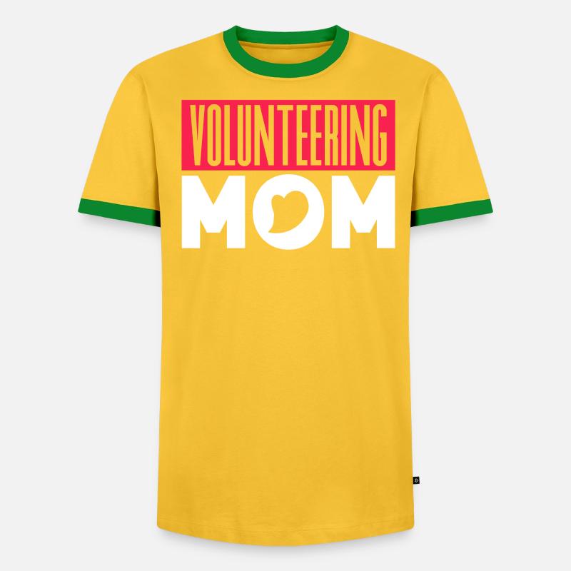Ehrenamtliche Mutter Beruf Freiwillig Freiwilliger - Männer Kontrast-T-Shirt - undefined