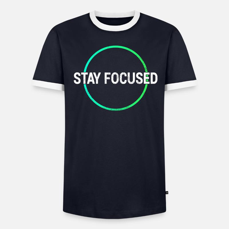 Focus Learning Shirt Men's Ringer Shirt