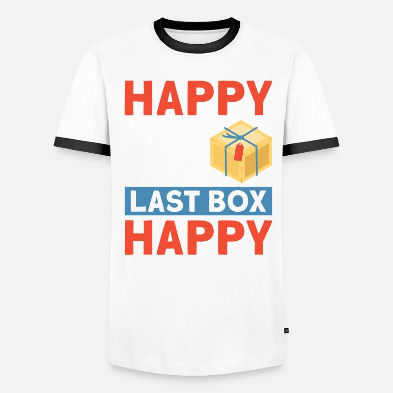 Postman Postman Letter Parcel Service Gift T-shirt contrasté Homme