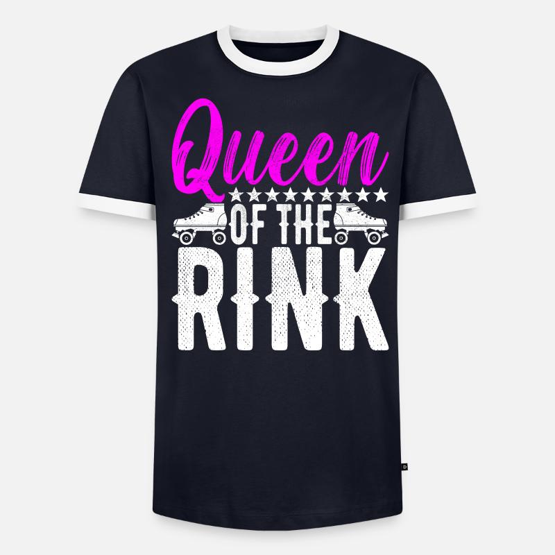 Roller Derby - Männer Kontrast-T-Shirt - undefined