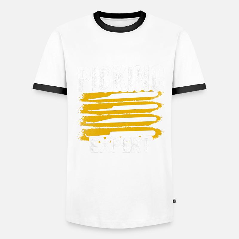 Lockpicking Experte Lock Picking Schloss Knacken Männer Kontrast-T-Shirt