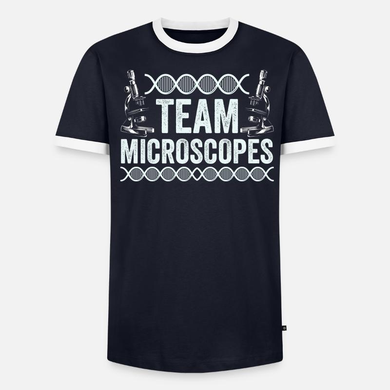 Équipe Microscopes Microscopes Dictons Microscope - T-shirt contrasté Homme - undefined