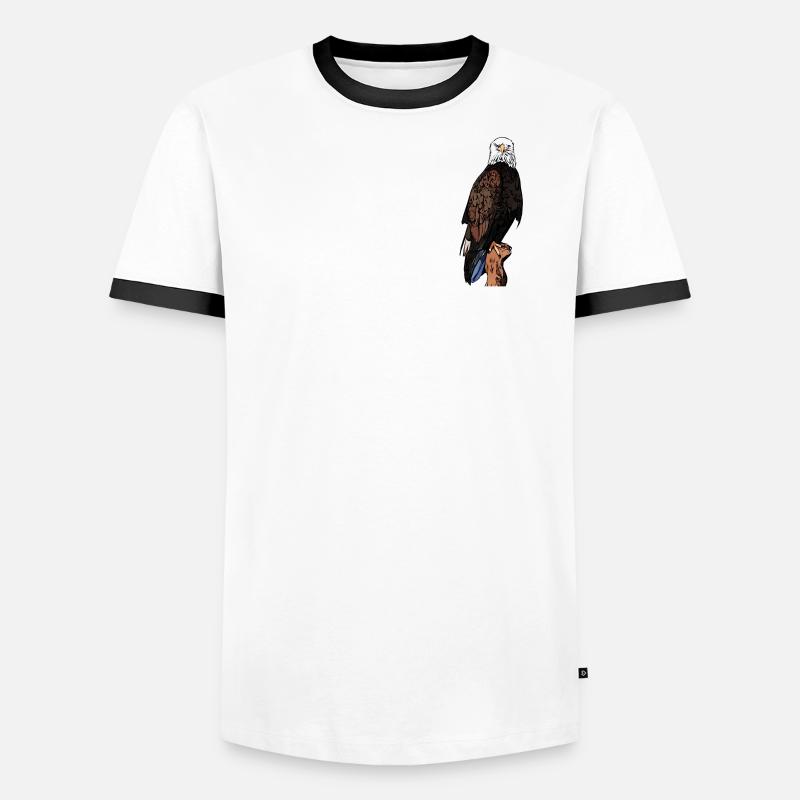Bald Eagle Men's Ringer Shirt