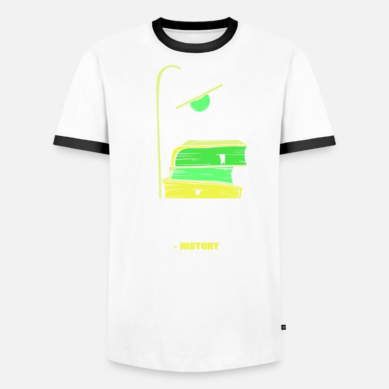 Ne me forcez pas à me répéter Histoire T-shirt contrasté Homme