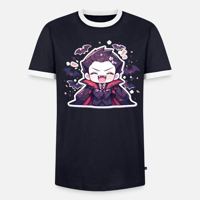 Vampire T-shirt contrasté Homme