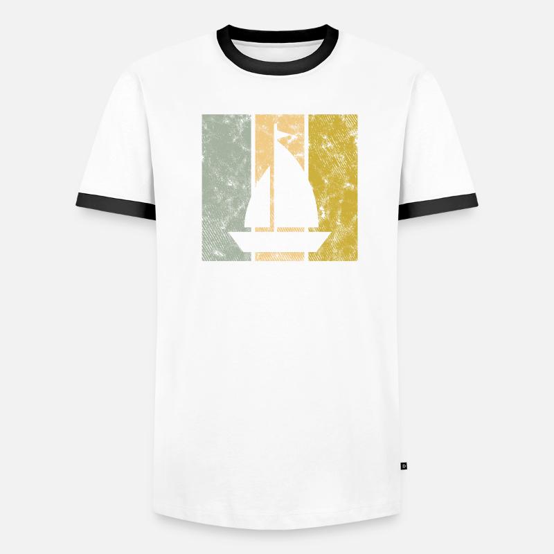 Sailing Männer Kontrast-T-Shirt