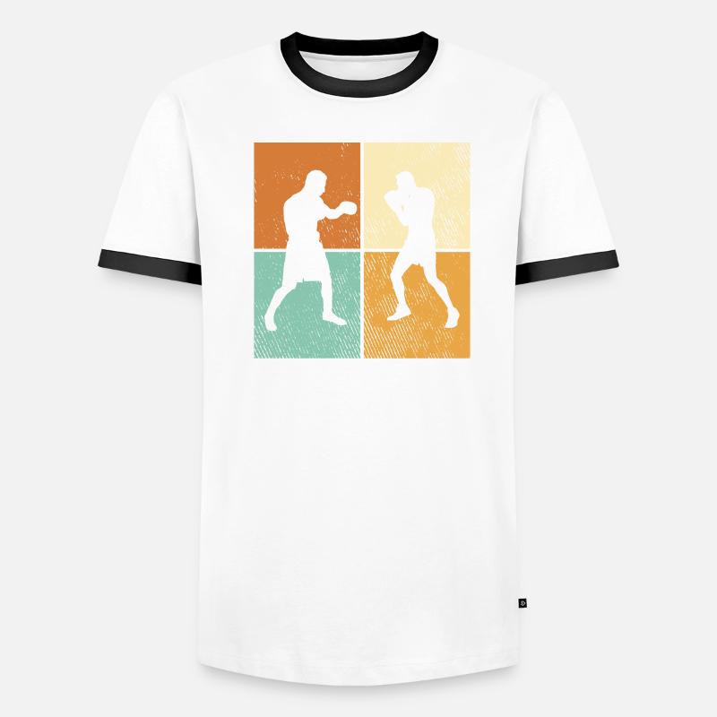 Boxe T-shirt contrasté Homme