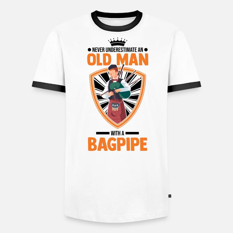 Cornemuse Old Man Cornemuse T-shirt contrasté Homme