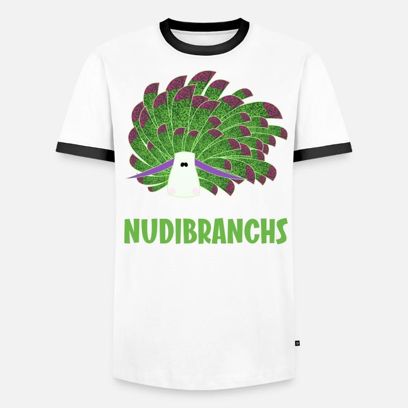 Nudibranches nudibranches T-shirt contrasté Homme