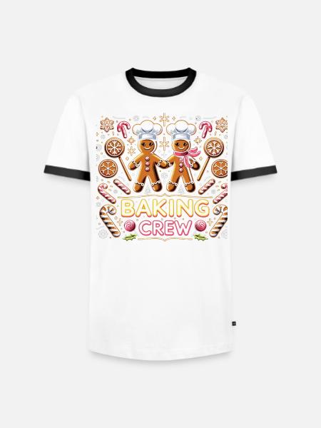 Équipe de pâtisserie - T-shirt contrasté Homme -  - Devant