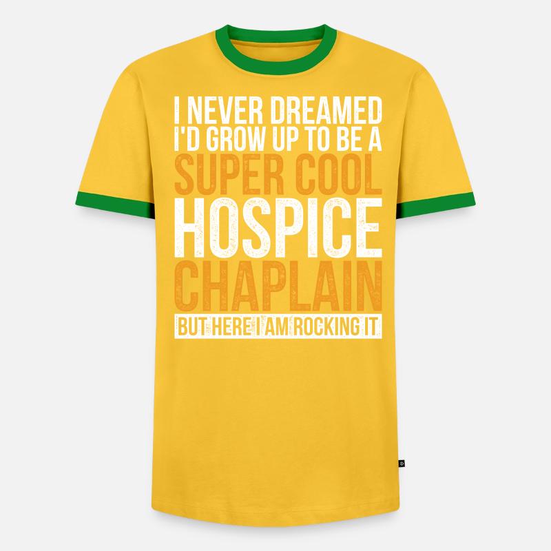Hospice chaplain Hospice chaplain - Men's Ringer Shirt - undefined