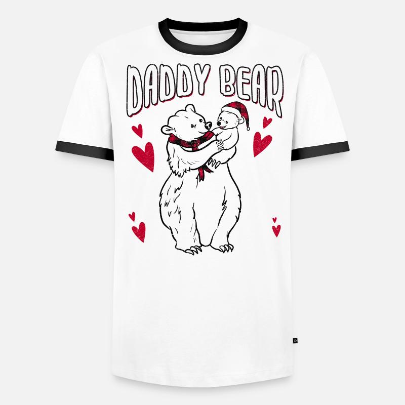 Daddy Bear Men's Ringer Shirt