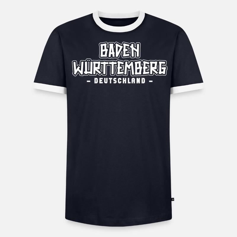 Bade-Wurtemberg Wurtemberg T-shirt contrasté Homme