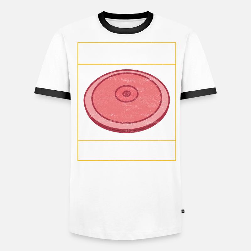 Lancer du disque Lancer du disque T-shirt contrasté Homme