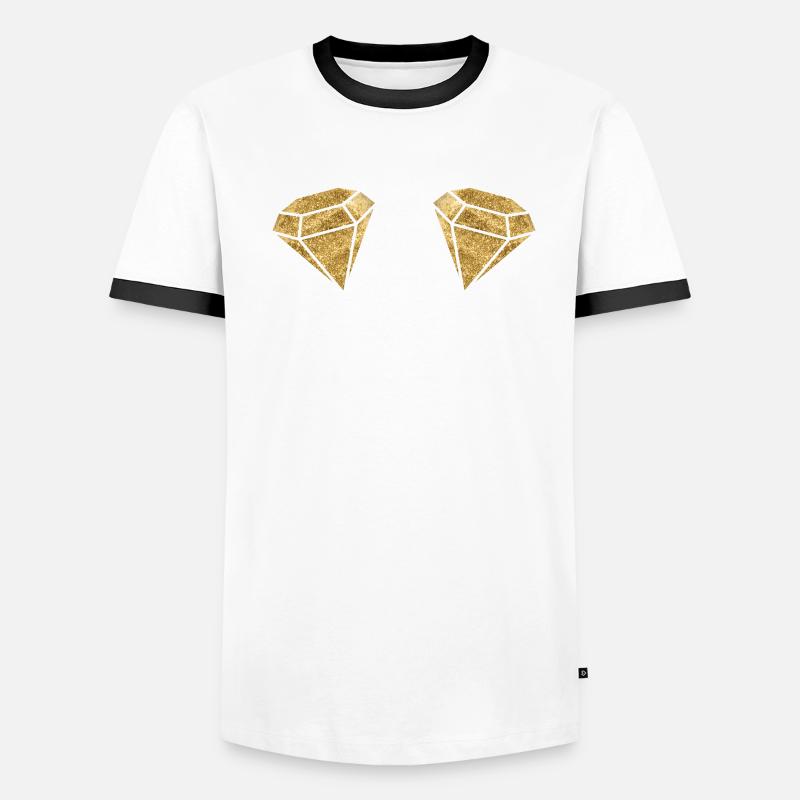Carnival Diamond Bikini Men's Ringer Shirt