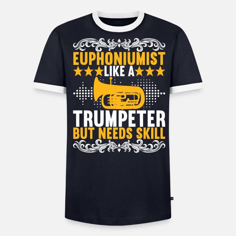 Euphonium Euphonium Player - Men's Ringer Shirt - undefined