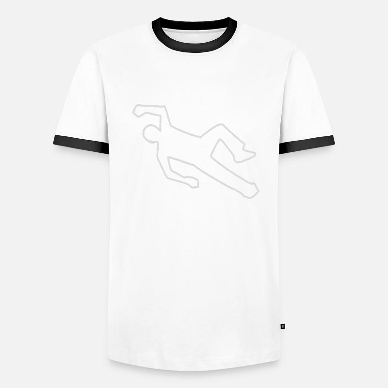 Forensics Forensic Scientist Men's Ringer Shirt