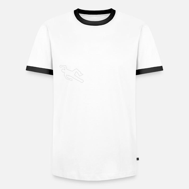 Forensics Forensic Scientist Men's Ringer Shirt