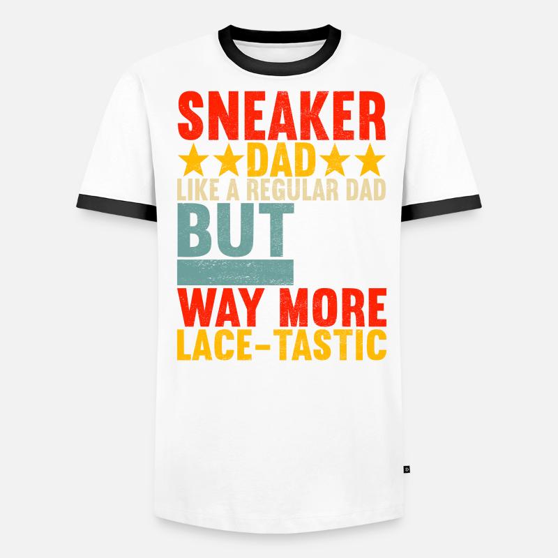 Sneakerhead Collectionneur de baskets T-shirt contrasté Homme