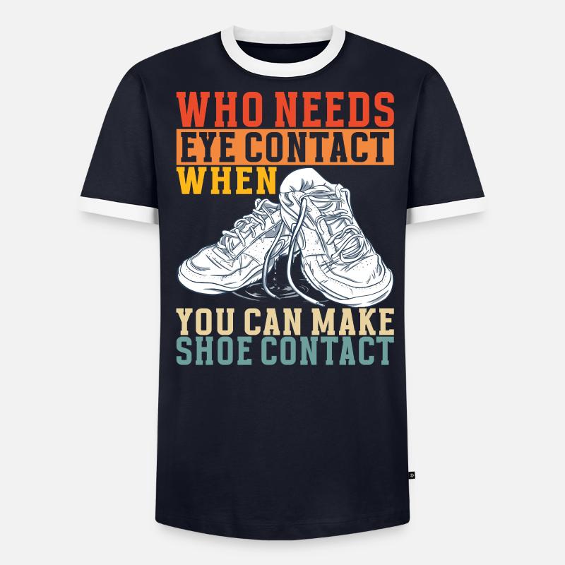 Sneakerhead Collectionneur de baskets T-shirt contrasté Homme