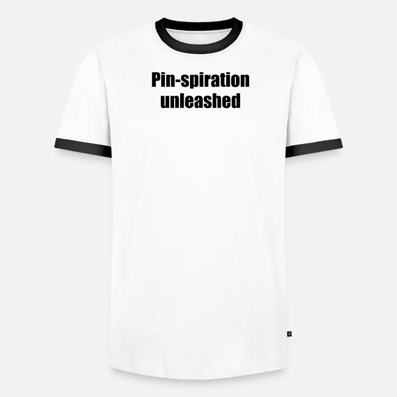 Bowling - Pin-spiration unleashed Men's Ringer Shirt
