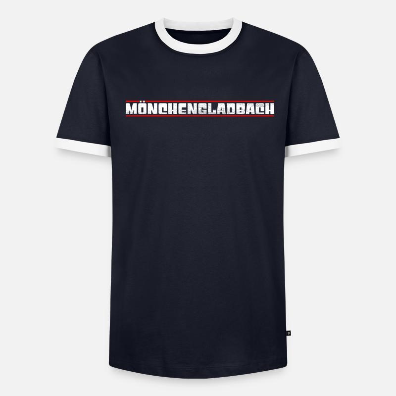 Mönchengladbach - Männer Kontrast-T-Shirt - undefined