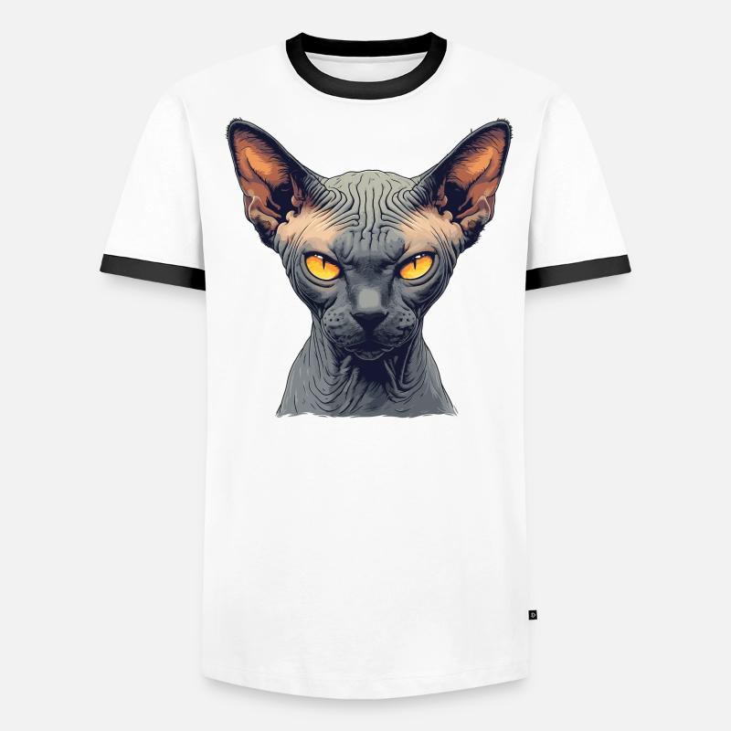 Sphynx Kitten Sphynx Cat Men's Ringer Shirt