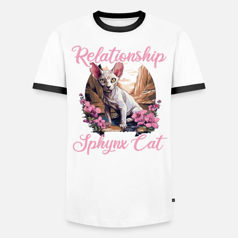 Sphynx Kitten Sphynx Cat Men's Ringer Shirt
