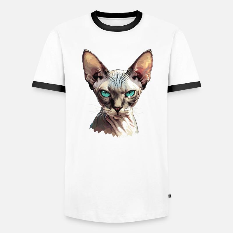 Sphynx Kitten Sphynx Cat Men's Ringer Shirt