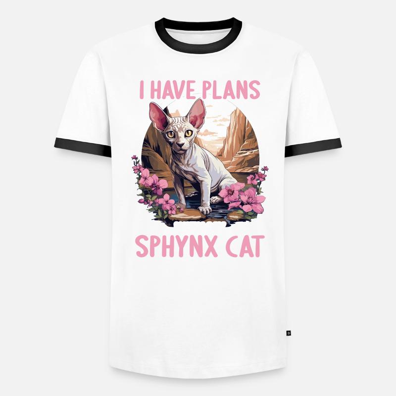 Sphynx Kitten Sphynx Cat Men's Ringer Shirt