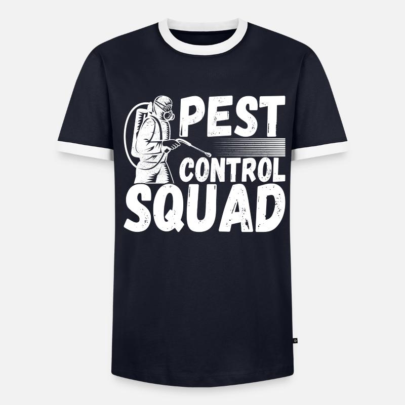 Pest Control Exterminator - Men's Ringer Shirt - undefined