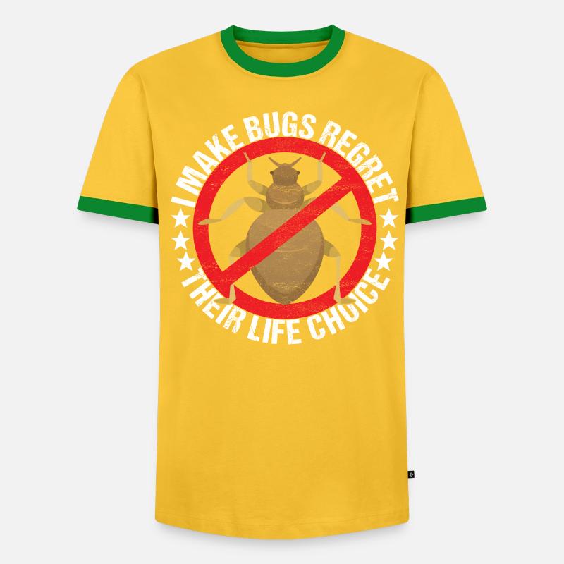Schädlingsbekämpfung Kammerjäger - Männer Kontrast-T-Shirt - undefined