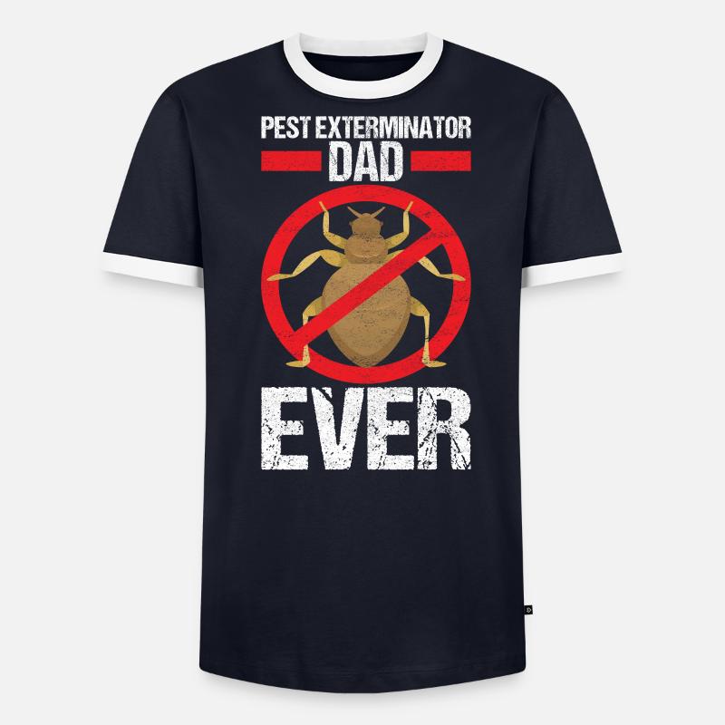 Schädlingsbekämpfung Kammerjäger - Männer Kontrast-T-Shirt - undefined