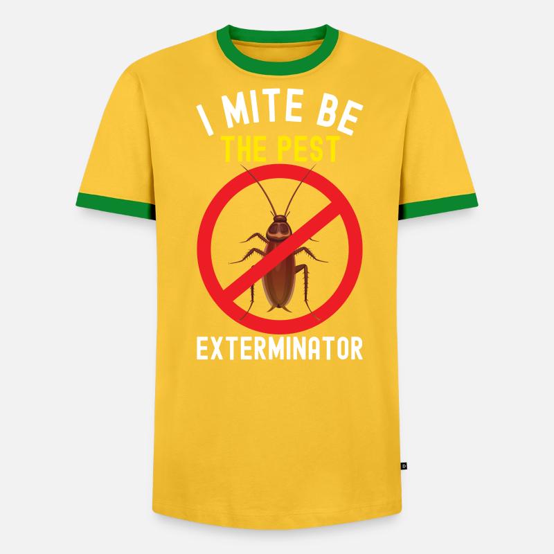 Schädlingsbekämpfung Kammerjäger - Männer Kontrast-T-Shirt - undefined