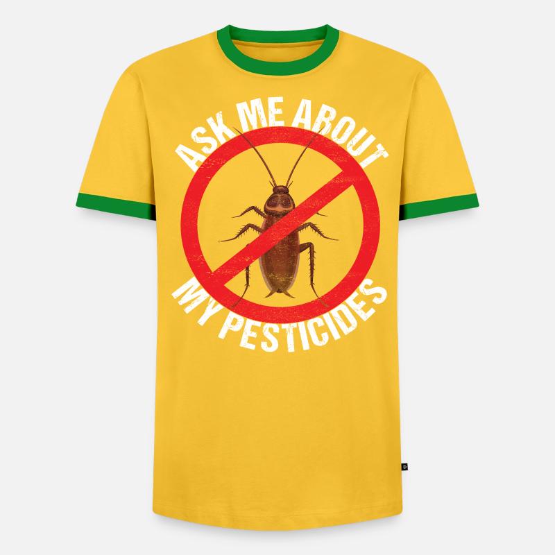 Schädlingsbekämpfung Kammerjäger - Männer Kontrast-T-Shirt - undefined